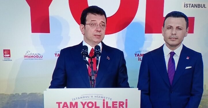 Ekrem İMAMOĞLU, İstanbul seçim sonuçlarıyla ilgili açıklama yaptı: İlk gelen sonuçlardan memnunuz…