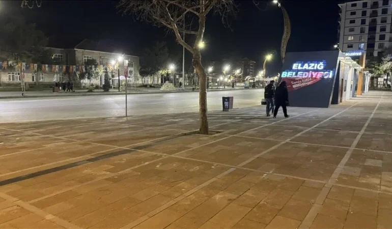 Elazığ’da 4,7 büyüklüğünde deprem