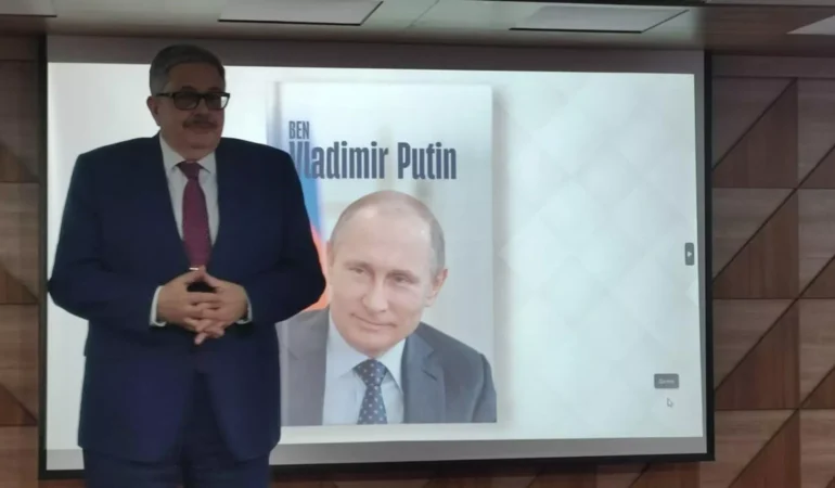Rusya Devlet Başkanı Vladimir PUTİN’in kitabı Ankara Büyükelçisi tarafından tanıtıldı
