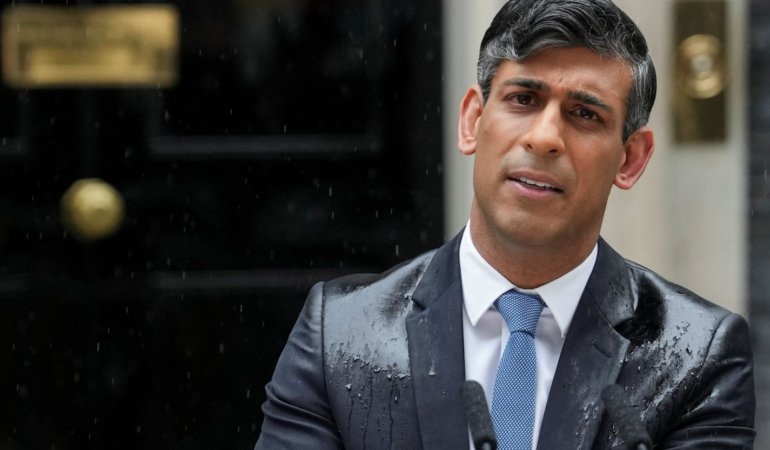 İngiltere Başbakanı Rishi Sunak, 4 Temmuz’da erken genel seçim çağrısı yaptı