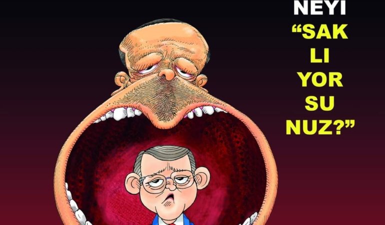 Öznur KALENDER, Özgür ÖZEL’i çizdi: Yok aslında birbirimizden farkımız…