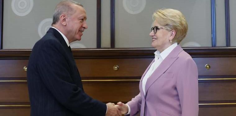 Erdoğan ve Akşener bir araya geldi