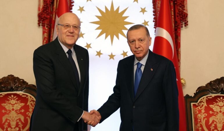 Erdoğan, Lübnan Başbakanı Mikati ile görüştü