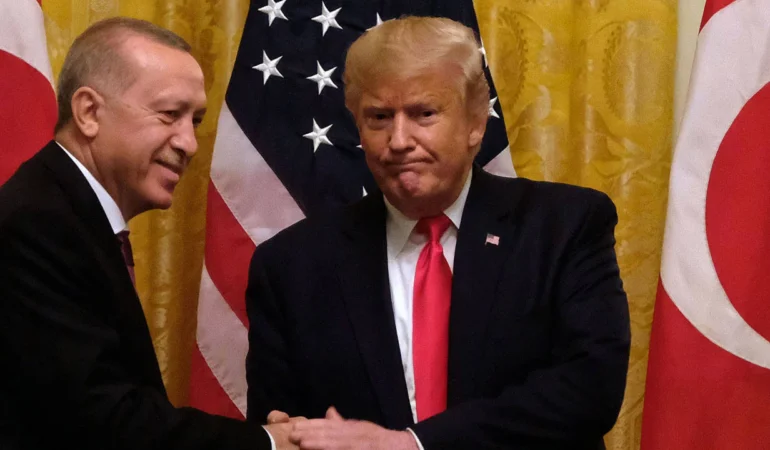 Erdoğan, Trump’la telefon görüşmesi yaptı