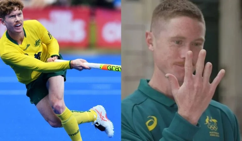  Avustralyalı hokey oyuncusu Matt Dawson, Paris 2024 Yaz Olimpiyat Oyunları’na katılabilmek için parmağını kestirdi