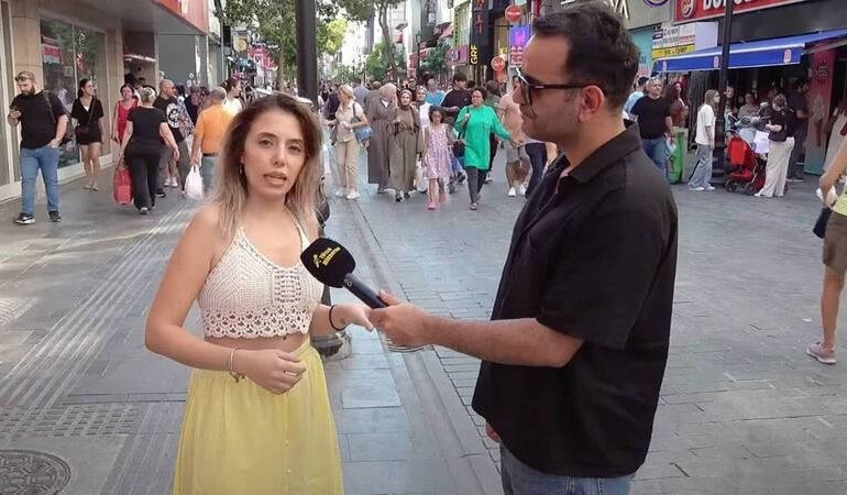 Sokak röportajıyla tutuklanan Dilruba, sessizce serbest bırakıldı