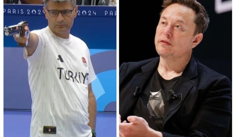 Türk milli sporcu Yusuf Dikeç, dünyanın gündemine oturdu! Elon Musk paylaşım yaptı…