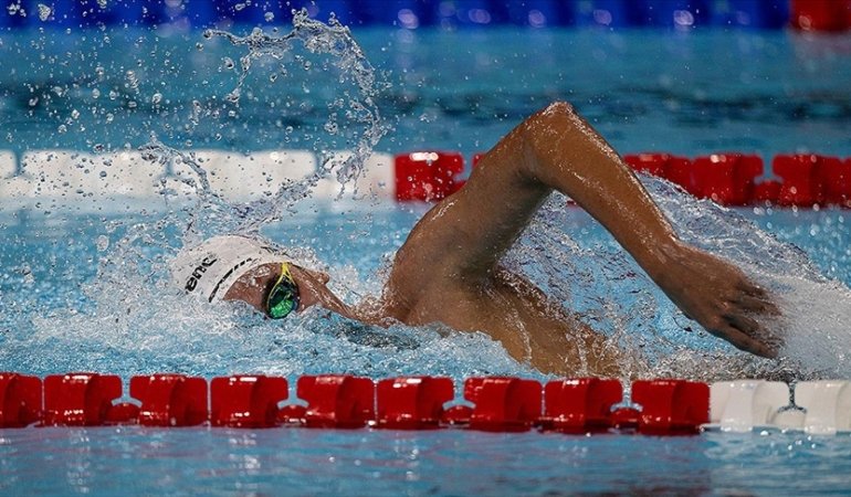 Milli yüzücümüz Kuzey Tunçelli, Paris 2024 Olimpiyat Oyunlarında 5. oldu