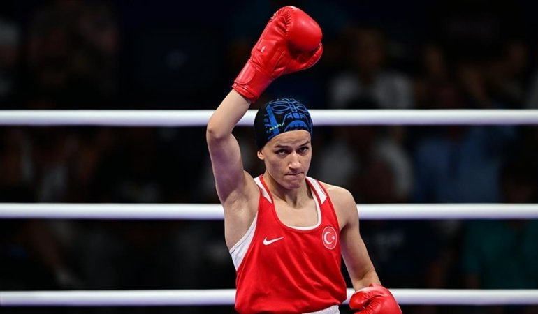 Milli boksörümüz Hatice AKBAŞ Olimpiyat finalinde!