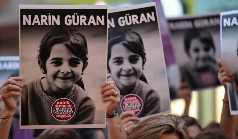 Narin’in ölümüyle ilgili soruşturmada 9 kişi hakkında tutuklama talebi! Baba serbest…