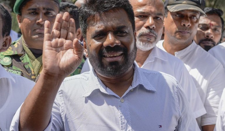 Sri Lanka’da Marksist lider Anura Kumara Dissanayake, cumhurbaşkanlığı seçimlerini kazandı