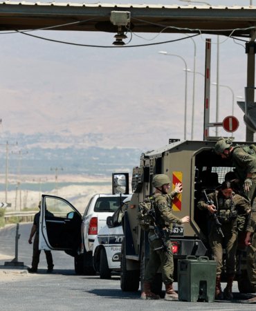 Shooting incident by Allenby Bridge Crossing in the Israeli-occupied West Bank