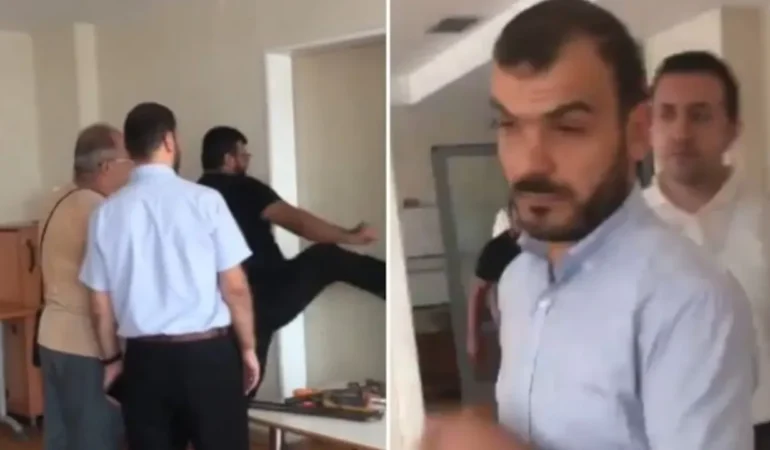 Bursa’da Kadın Müdür Yardımcısının odasını tekmeleyerek ve çekiçle kıran Okul Müdürü açığa alındı!