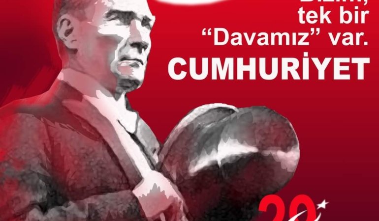 Bizim tek “Davamız” var: Cumhuriyet