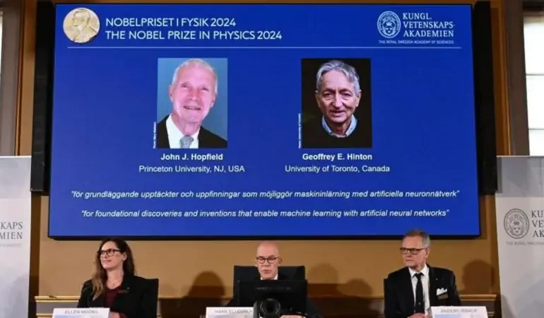 Yapay Zeka’nın babası Geoffrey Hinton ve bilim insanı John Hopfield, Nobel Fizik Ödülü’nün sahibi oldu