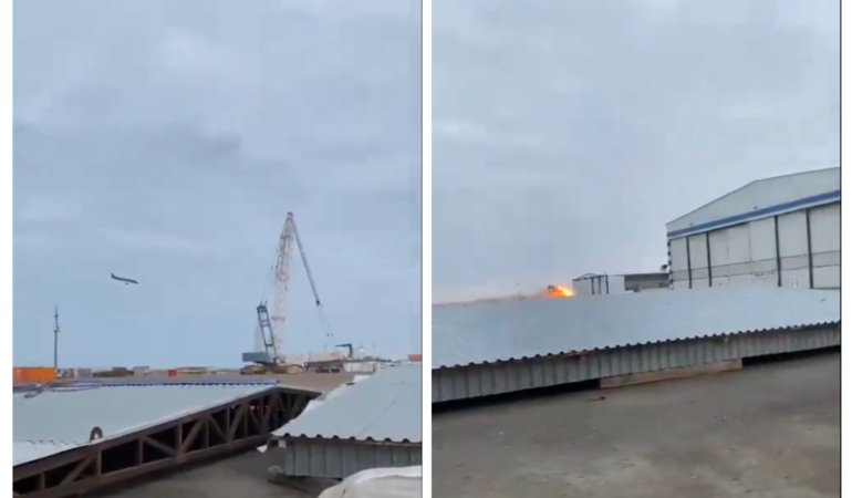 Azerbaycan Havayollarına ait uçak, Kazakistan’da piste alev alarak iniş yaptı. Kazayla ilgili…