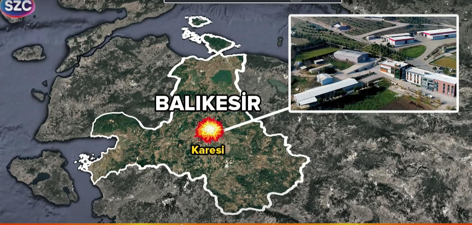 Balıkesir’in Karesi ilçesinde faaliyet gösteren ZSR A.Ş. adlı mühimmat fabrikasının