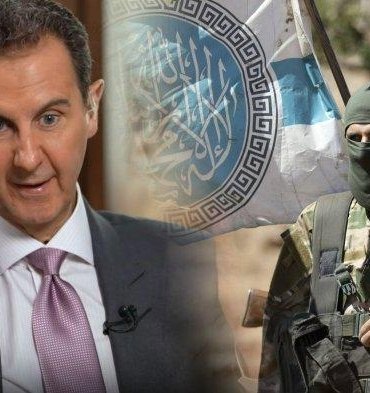 Presiden-Suriah-Bashar-Al-Assad-dan-kelompok-Hayat-Tahrir-al-Sham-HTS