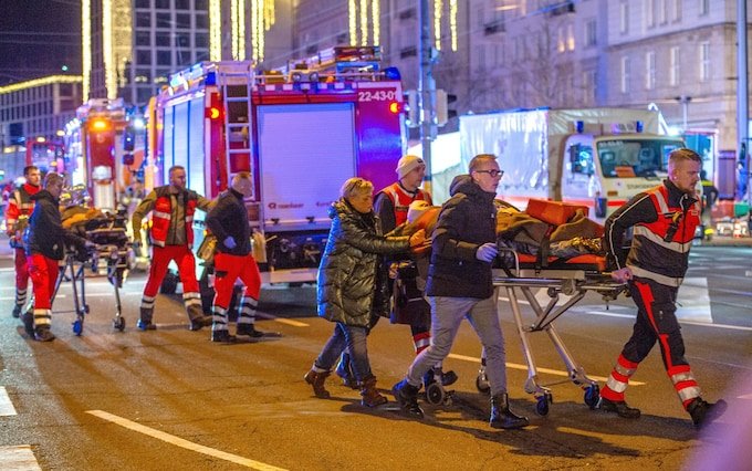 Almanya’da 5 kişinin öldüğü Noel Pazarı saldırısında gözaltı…