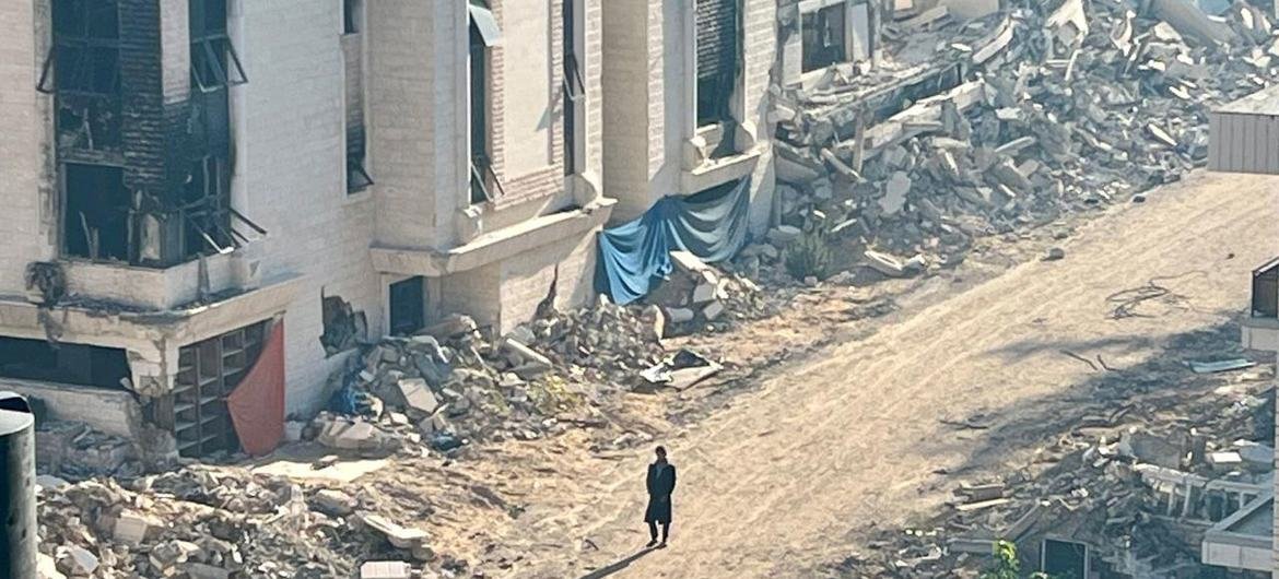 BM Gazze Yardım Koordinasyon Ofisi Başkanı Georgios Petropoulos, perşembe günü