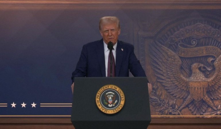 Trump’tan Dünya Ekonomik Forumu’nda Avrupa’ya, Suudi Arabistan’a, NATO mesaj…