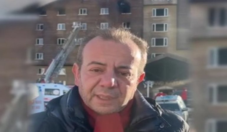 Tanju Özcan, Bolu’daki yangınla ilgili açıklama yaparak Turizm Bakanına cevap verdi