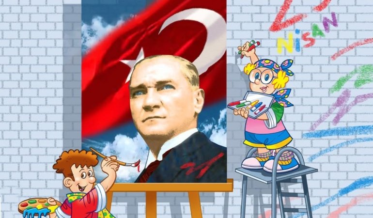 Büyük ATATÜRK, sen sadece Türk çocuklarının değil, tüm Dünya çocuklarının da en büyük kahramanısın…