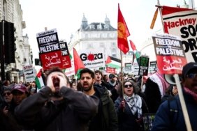 BRITAIN-PALESTINIANS-ISRAEL-CONFLICT-DEMO