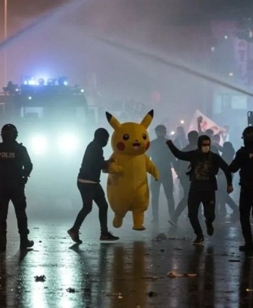 polisten-kacan-pikachu