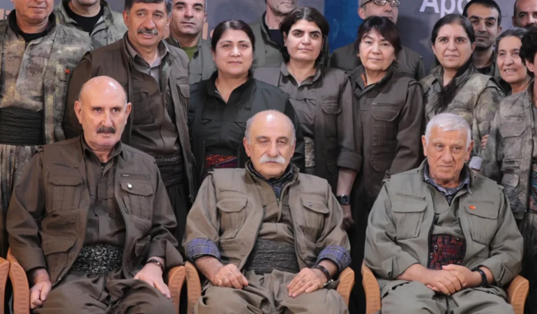 PKK terör örgütünün fesih kongresinde Türkiye’nin tapusu Lozan reddedildi