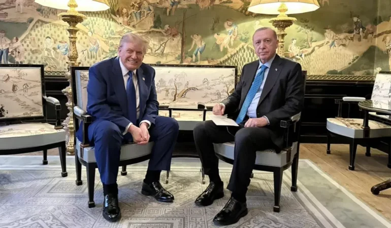 Erdoğan ve Trump arasında NATO Zirvesi kapsamında ilk yüz yüze görüşme gerçekleşti