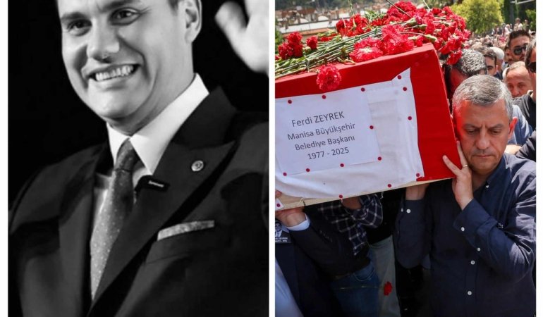 Manisa Büyükşehir Belediye Başkanı FERDİ ZEYREK, gözyaşlarıyla son yolculuğuna uğurlandı