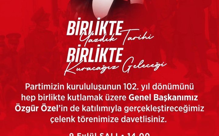 CHP kuruluş yıldönümünü Taksim’de kutlama kararı aldı!