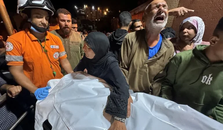 İsrail ordusunun Gazze’ye saldırılarında 46’sı çocuk 104 kişi öldü