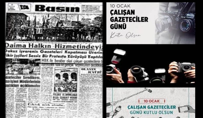ÇALIŞAN GAZETECİLER BAYRAMI