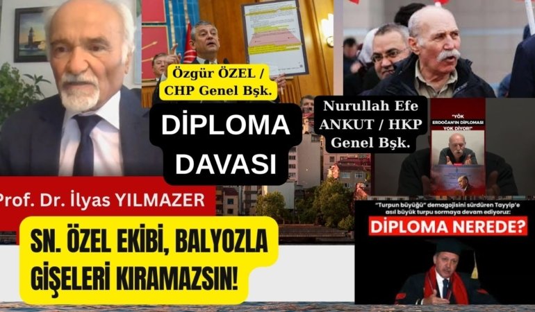 Prof. Dr. İlyas YILMAZER: Sn. Özel Ekibi balyozla gişeleri kıramazsın! İşte Nurullah Efe ANKUT’un yazısı…
