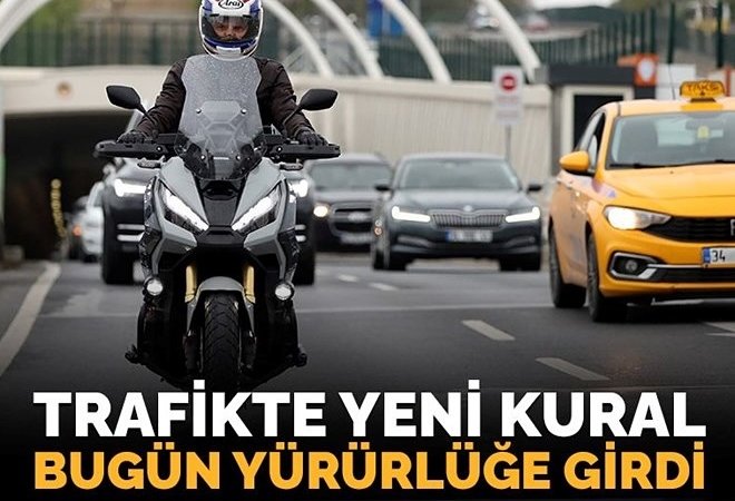 trafik yönetmeliği