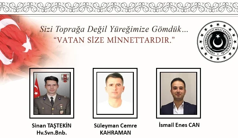 Katar’da askeri helikopter kazasında 3’ü Türk, 7 personel şehit oldu