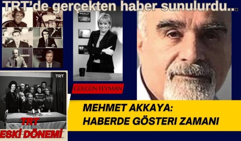 Haberde Gösteri Zamanı