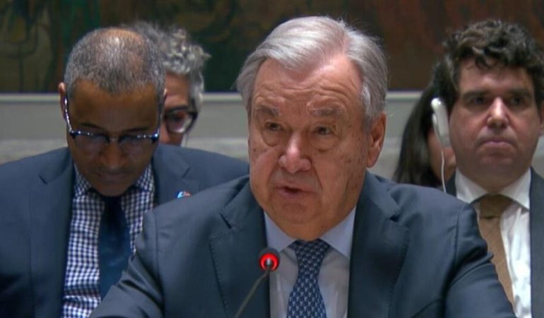 BM Genel Sekreteri Guterres: İran’ın bombalanması ve misilleme saldırıları ‘uluslararası barış ve güvenliğe ciddi tehdit’