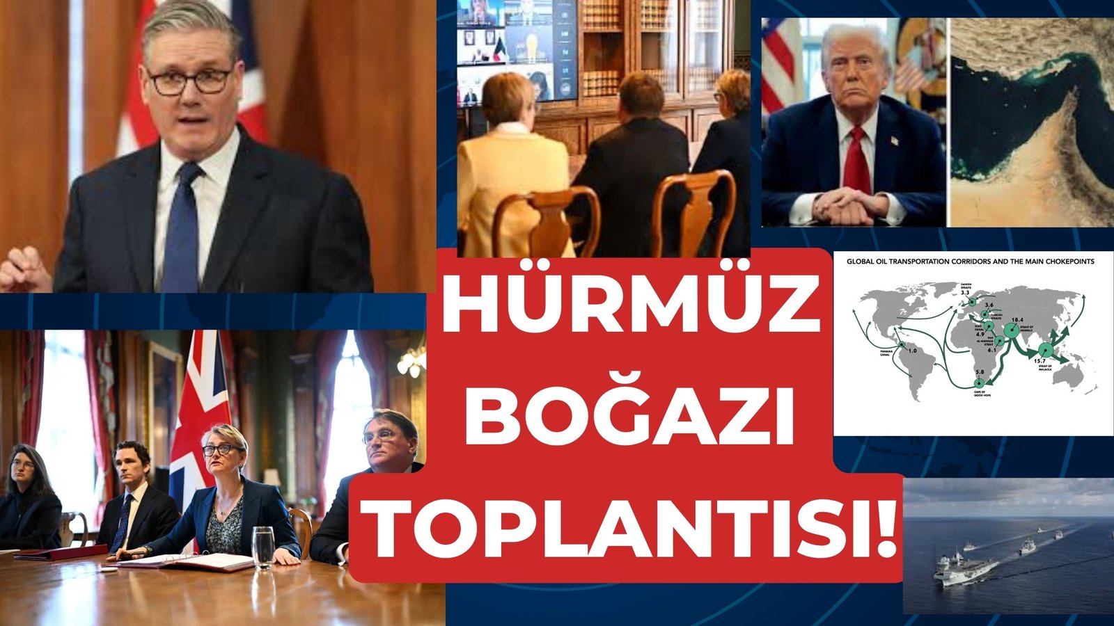 Lacivert Kırmızı Canlı Yayın YouTube Önizleme Resmi