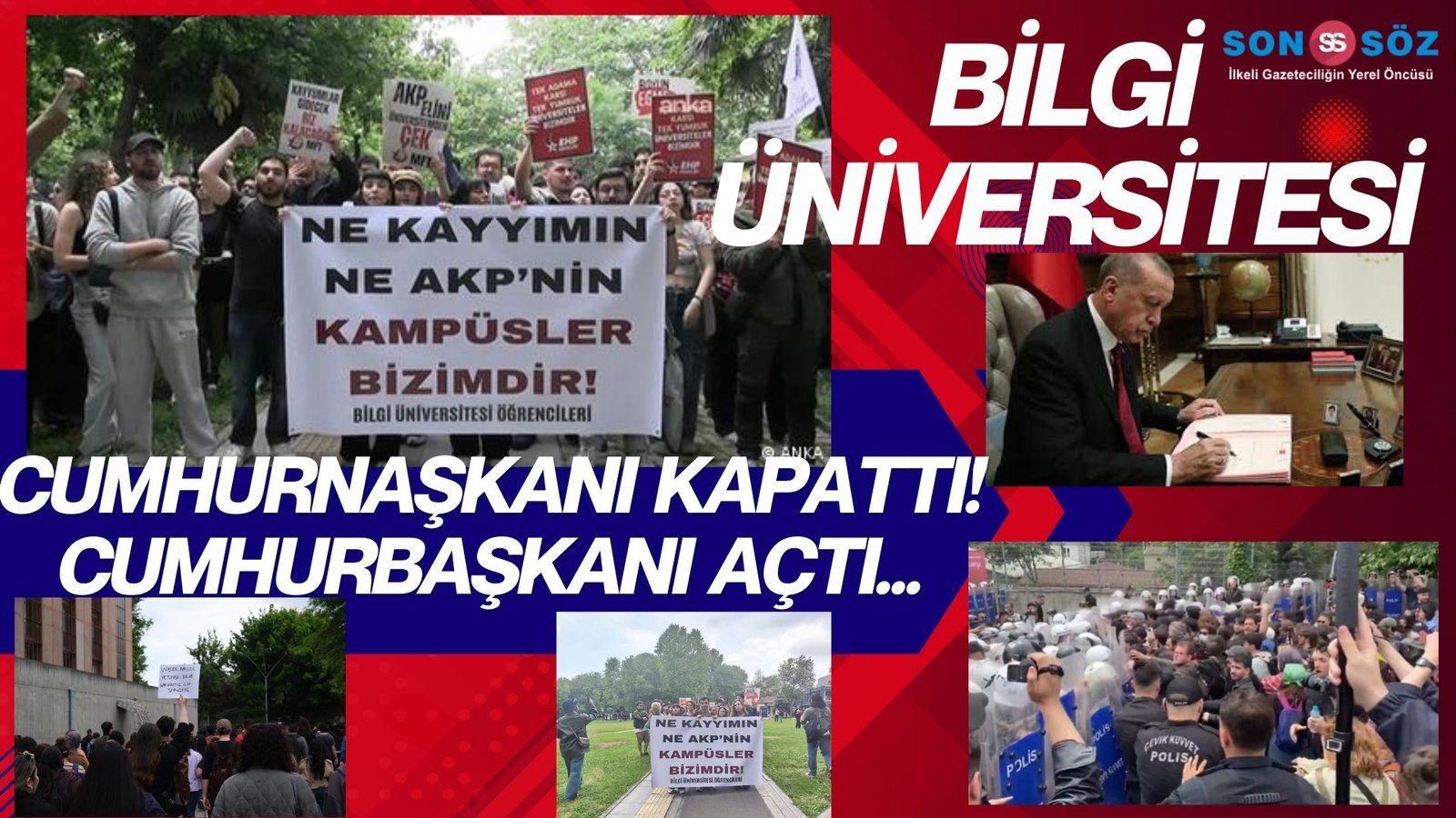 Red and Blue Dynamic Broadcast Breaking News Presentation