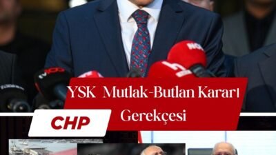 Yüksek Seçim Kurulu (YSK), Cumhuriyet Halk Partisi’ne (CHP) yönelik mutlak
