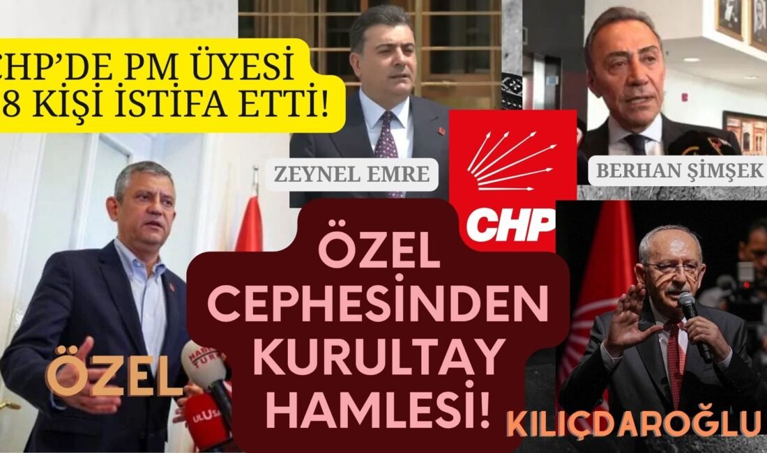 Bugün yapılacağı duyurulan PM toplantısı öncesi Özgür Özel’e yakın 28