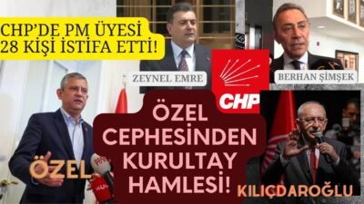 Bugün yapılacağı duyurulan PM toplantısı öncesi Özgür Özel’e yakın 28