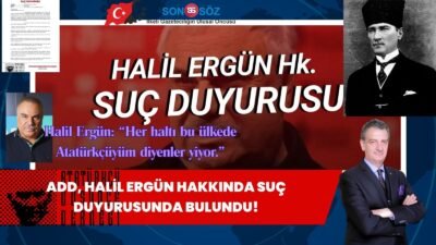 Atatürkçü Düşünce Derneği (ADD), “Her haltı bu ülkede Atatürkçüyüm diyenler