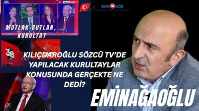 Eski YARSAV Başkanı Ömer Faruk EMİNAĞAOĞLU, Cumhuriyet Halk Partisi’ndeki (CHP)