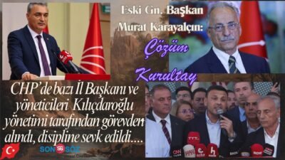 CHP’de mahkeme kararıyla yeniden genel başkanlık koltuğuna oturan Kemal Kılıçdaroğlu