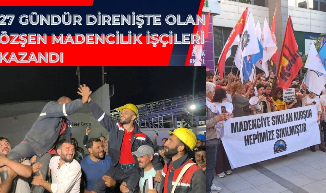 Maden işçileri kazandı! "