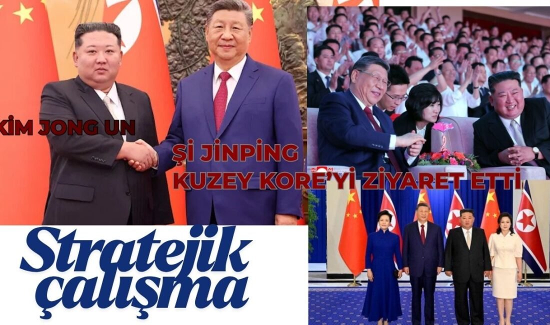  Çin Devlet Başkanı Şi Jinping, Kuzey Kore lideri Kim Jong